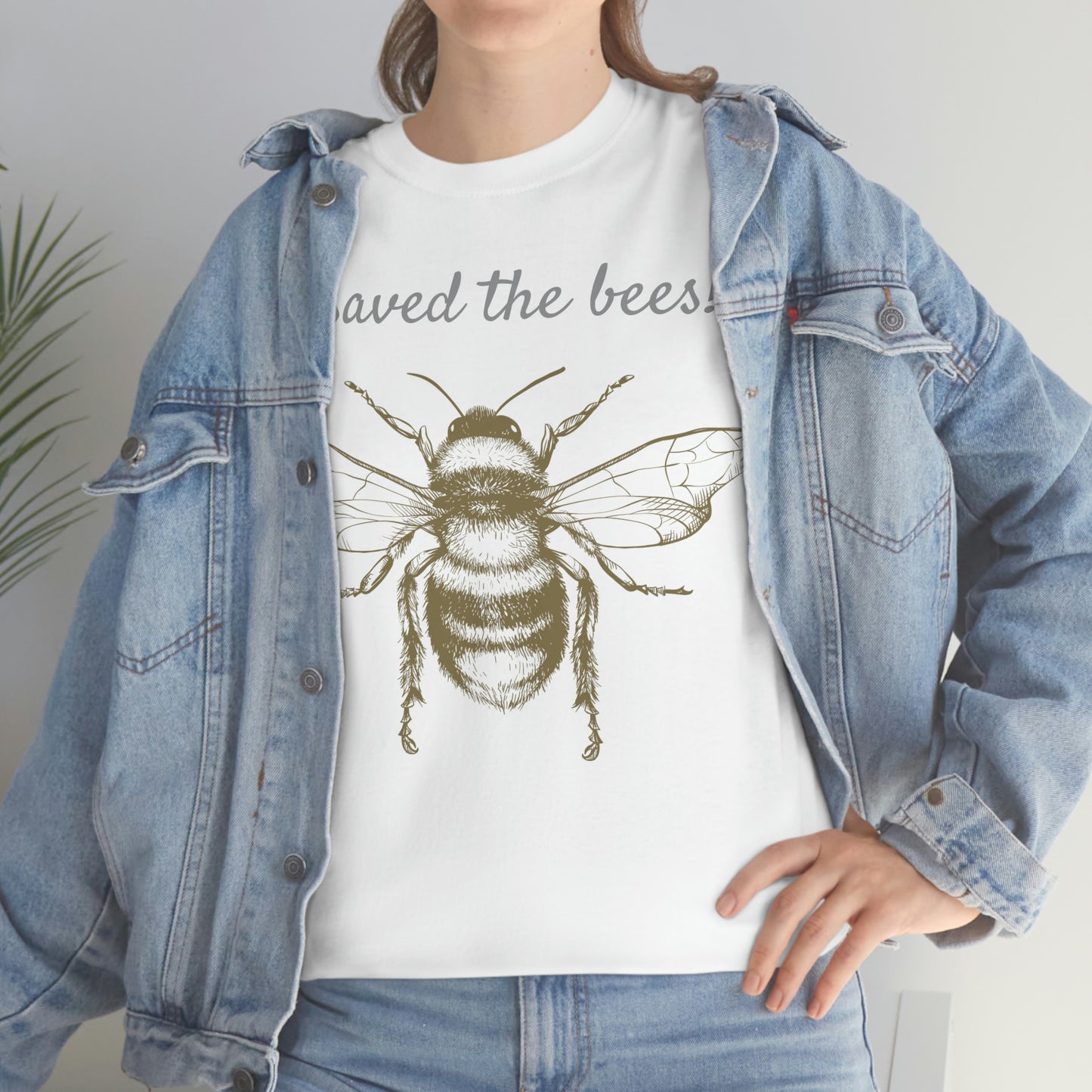 I SAVED THE BEES BEE-SHIRT