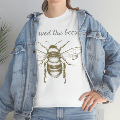 I SAVED THE BEES BEE-SHIRT